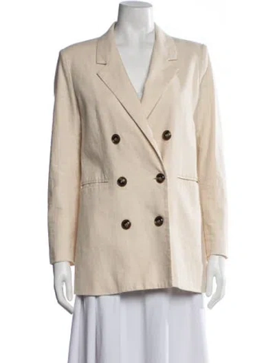 Pre-owned St Agni Blazer In Neutrals