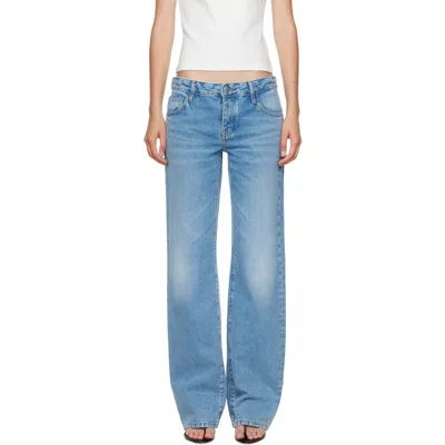St Agni Blue Outland Denim Edition Mid Rise Balloon Jeans