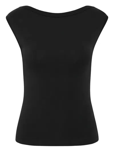 St Agni Boat-neck Top