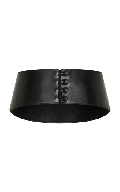 St Agni St. Agni Bodice Belt In Black