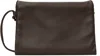 St Agni Brown Dual Sling Bag In Chocolate