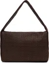 St Agni Brown Lattice Everyday Satchel In Brown