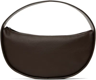 St Agni Brown Petit Arc Bag In Chocolate