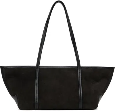 St Agni Brown Slim Bateau Tote