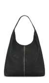 St Agni Brushed Large Tote In Black