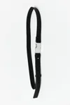 St Agni Buckle Detail Belt In Black