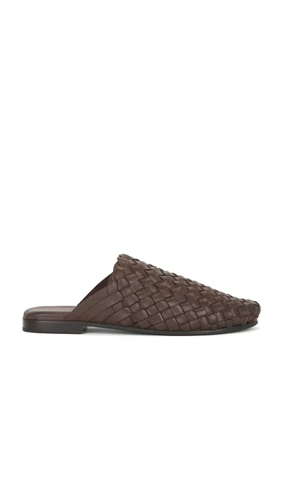 St Agni Bunto Woven Slide In 초콜렛