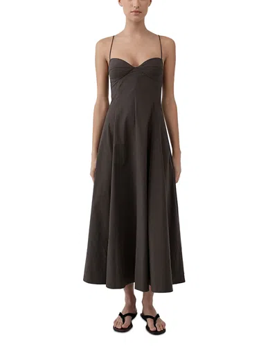 St Agni Cami Dress In Brown