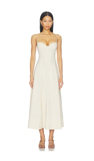 St Agni Cami Dress In Cream
