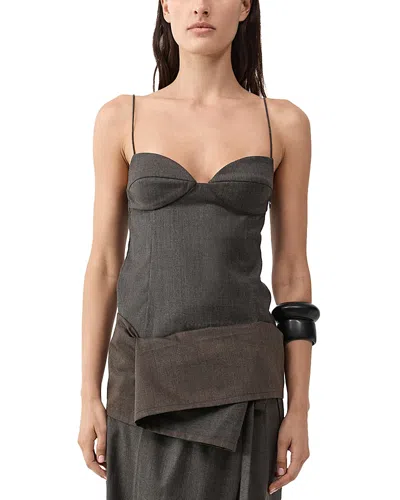 St Agni Camisole Top In Brown