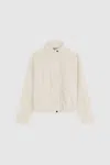 St Agni Canvas Flight Jacket In Sand