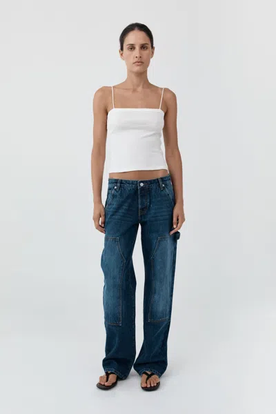 St Agni Carpenter Jeans In Purple