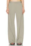 St Agni Carter Trouser In Moss Grey
