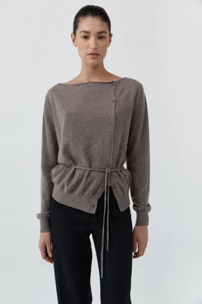 St Agni Cashmere Asymm Cardigan