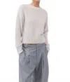St Agni Wool Cashmere Blend Sweater In Grey In Gray