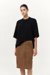 St Agni Cashmere Copain Tee In Black