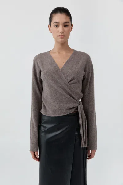 St Agni Cashmere Wrap Cardigan