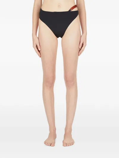 St Agni Chain-detail Bikini In Black