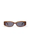 St Agni Clasico Sunglasses In Brown