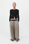 St Agni Classic Cardigan In Black