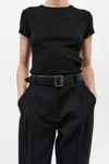 St Agni Classic Homme Belt In Black