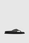 St Agni Classic Thong Slide In Black