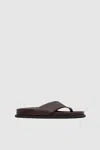 St Agni Classic Thong Slide In Brown