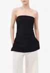St Agni Column Tunic In Black