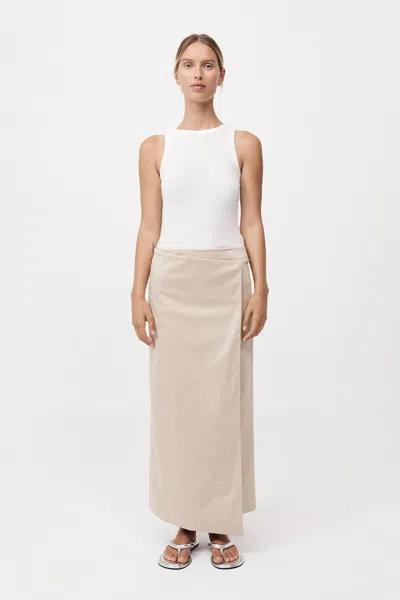 ST AGNI COLUMN WRAP SKIRT