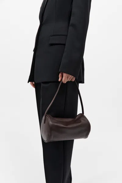 St Agni Connolo Shoulder Bag In Brown