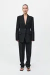St Agni Contour Blazer In Black