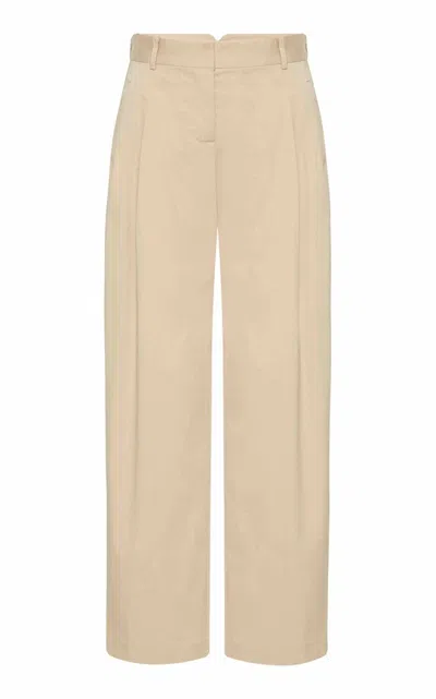 St Agni Cotton Barrel Leg Pants