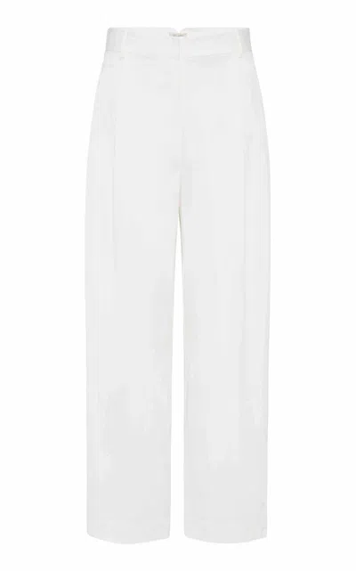 St Agni Cotton Barrel Leg Pants