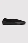 St Agni Cotton Grid Flats In Black