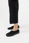 St Agni Cotton Grid Flats In Black