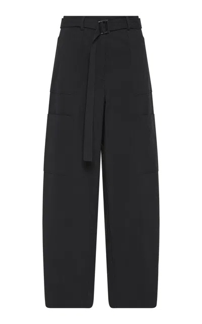 St Agni Cotton-nylon Utility Trousers In Black
