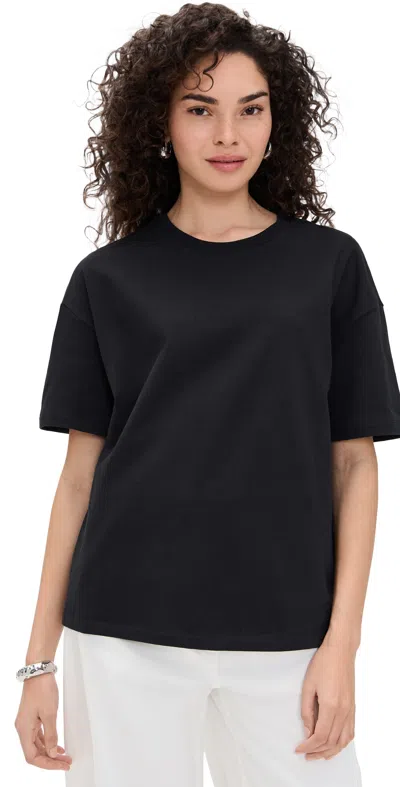 St Agni Cotton Relaxed Tee Black