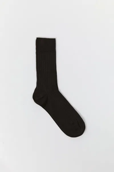 St Agni Cotton Socks In Cocoa