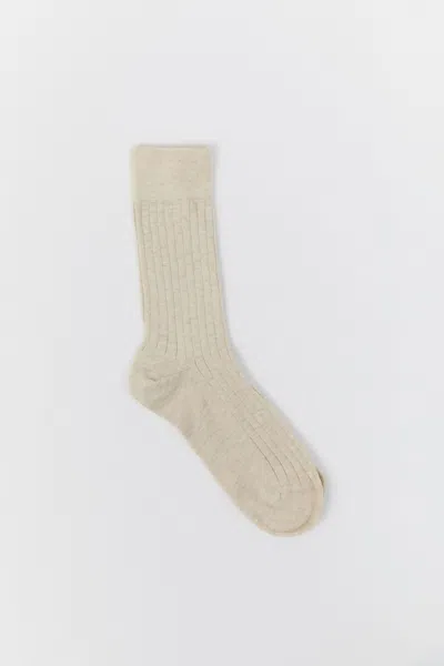 St Agni Cotton Socks In Pearl