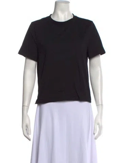 Pre-owned St Agni Crew Neck Short Sleeve T-shirt In Black