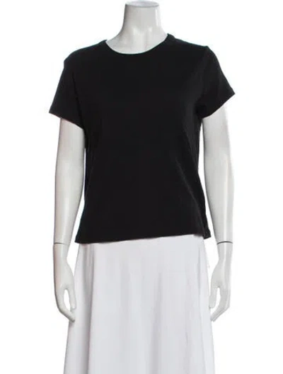 Pre-owned St Agni Crew Neck Short Sleeve T-shirt In Black