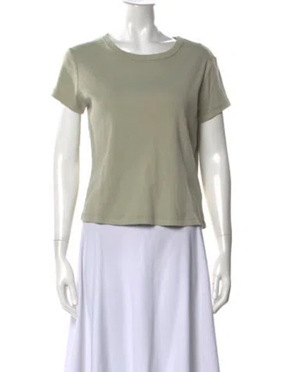 Pre-owned St Agni Crew Neck Short Sleeve T-shirt W/ Tags In Green