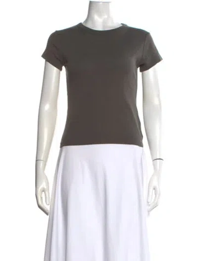 Pre-owned St Agni Crew Neck Short Sleeve T-shirt In White