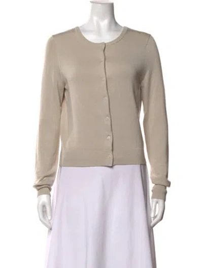 Pre-owned St Agni Crew Neck Sweater In Neutrals