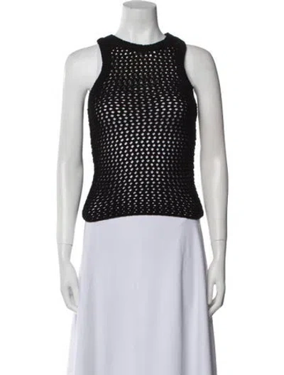 Pre-owned St Agni Crew Neck Sweater W/ Tags In Black