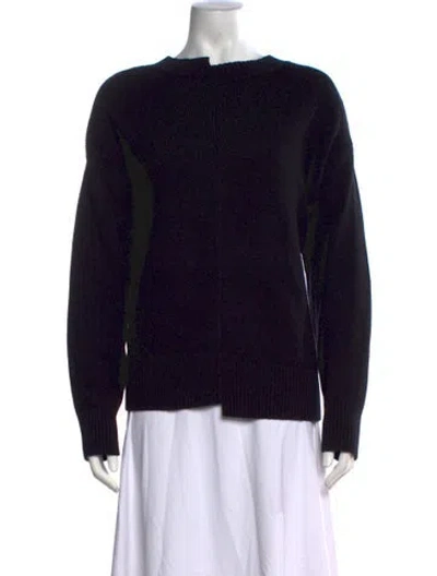 Pre-owned St Agni Crew Neck Sweater W/ Tags In Black