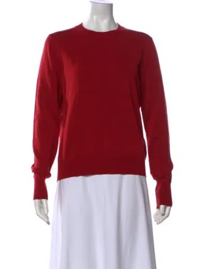 Pre-owned St Agni Crew Neck Sweater W/ Tags In Red