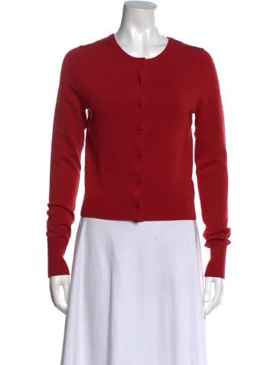 Pre-owned St Agni Crew Neck Sweater W/ Tags In Red