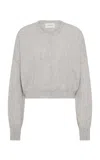 St Agni Cropped Cashmere Cardigan