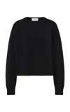 St Agni Wool Cashmere Blend Sweater In Black